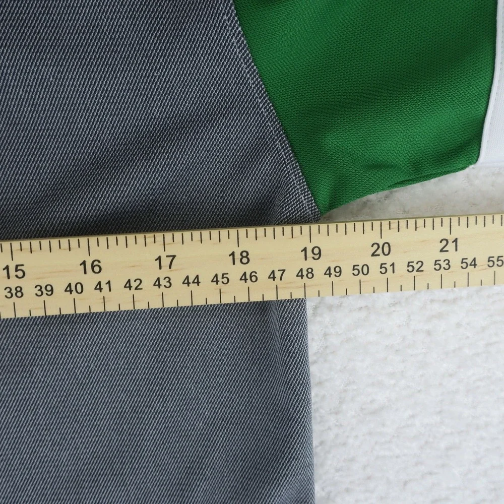 Nike Dri‎ Fit Oregon Ducks Polo Shirt Mens Small Gray Green